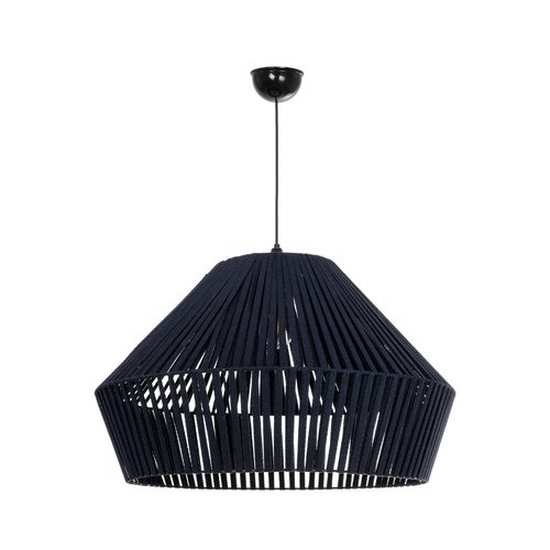 GLOBOSTAR® NUI 205-0072 Boho Κρεμαστό Φωτιστικό Οροφής με Ντουί 1 x E27 AC 220-240V IP20 - Μπλε - M60 x Π60 x Υ41cm