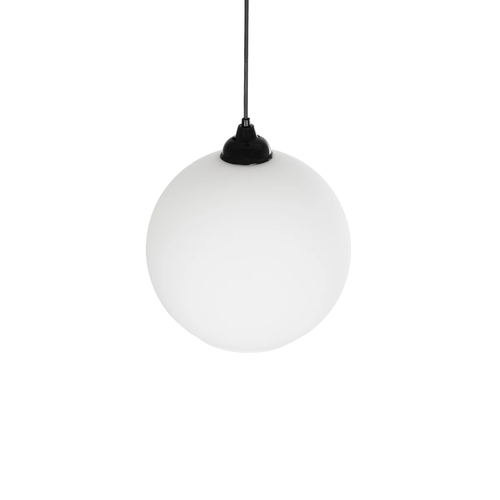 GLOBOSTAR® GABIA 206-0001 Μοντέρνο Κρεμαστό Φωτιστικό Οροφής με Ντουί 1 x E27 AC 220-240V IP20 - Λευκό - Μ25 x Π25 x Υ26cm