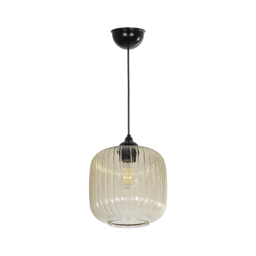 GLOBOSTAR® MELONI 206-0016 Μοντέρνο Κρεμαστό Φωτιστικό Οροφής με Ντουί 1 x E27 AC 220-240V IP20 - Mελί - Μ20 x Π20 x Υ24cm