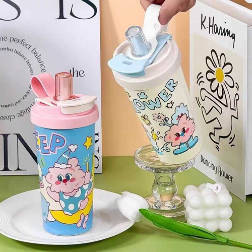 Παιδικό παγούρι-θερμός - 500ml - 696222 - Pink/Blue