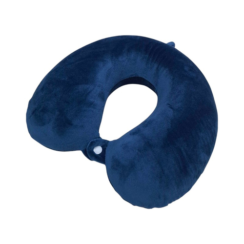 Μαξιλάρι αυχένα ταξιδίου - Memory Foam - 71890 - Blue