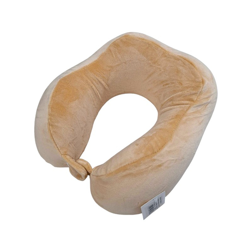 Μαξιλάρι αυχένα ταξιδίου - Memory Foam - 71893 - Beige