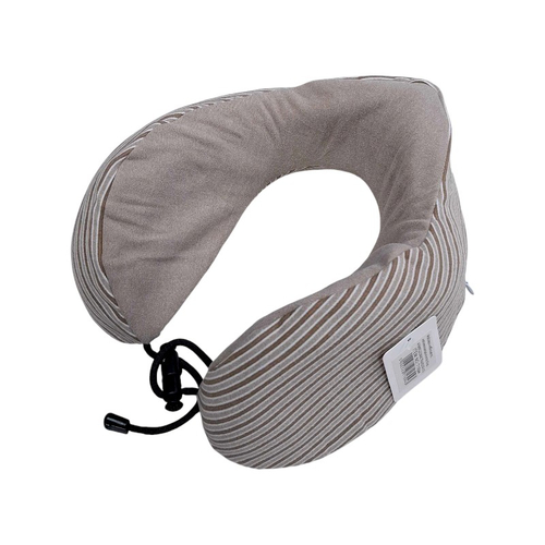 Μαξιλάρι αυχένα ταξιδίου - Memory Foam - 71894 - Beige