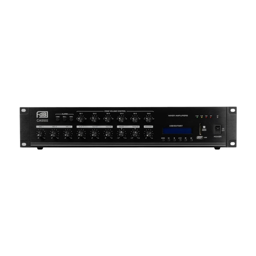 GLOBOSTAR® FDB CA5501 98034 100V Constant Voltage Επαγγελματικός Ενισχυτής Ήχου 550W AC 220V/50-60Hz με USB & FM Ράδιο - IP20 - Μαύρο - Μ44 x Π34 x Υ9.8cm - 2 Χρόνια Εγγύηση GLOBOSTAR® FDB CA5501 98034 100V Constant Voltage Επαγγελματικός Ενισχυτής Ήχου 550W AC 220V/50-60Hz με USB & FM Ράδιο - IP20 - Μαύρο - Μ44 x Π34 x Υ9.8cm - 2 Χρόνια Εγγύηση