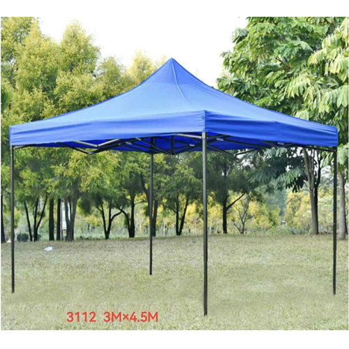 Πτυσσόμενη τέντα κήπου - Κιόσκι - YB3112 - 3x4.5m - 585397 - Blue