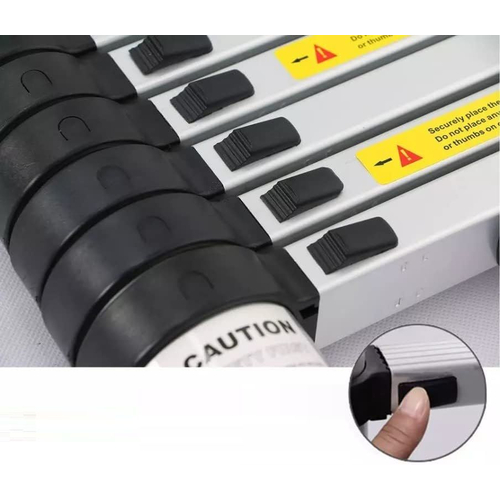 Πτυσσόμενη σκάλα αλουμινίου - 100 - 4.4m - 711049