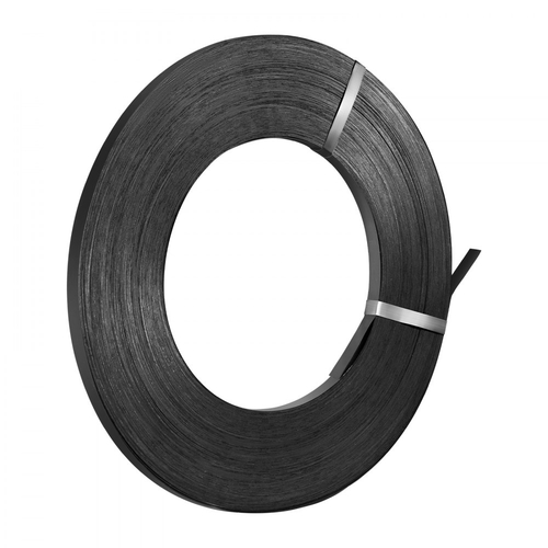 Πηνίο ταινίας VEVOR από χάλυβα, 19 mm x 0,55 mm x 500 m, Μεταλλικό ρολό ταινίας αντοχής σε σκληρό περιβάλλον, αντοχή σε θραύση 771 kg, Πηνίο ταινίας παλέτας βαρέως τύπου για συσκευασία παλετών
