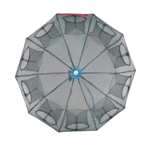 Πτυσσόμενη παγίδα ψαρέματος - Κιούρτος με 10 εισόδους - 931352