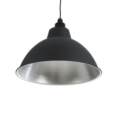 GLOBOSTAR® LOUVE 01176 Vintage Κρεμαστό Φωτιστικό Οροφής με Ντουί 1 x E27 AC 220-240V IP20 - Μαύρο - Μ40 x Π40 x Υ30cm