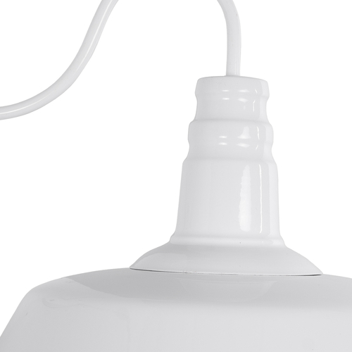 GLOBOSTAR® SORD 01051 Vintage Φωτιστικό Τοίχου - Απλίκα με Ντουί 1 x E27 AC 220-240V IP20 - Λευκό - Μ36 x Π42 x Υ32cm