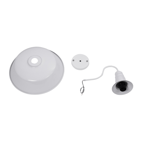 GLOBOSTAR® SORD 01051 Vintage Φωτιστικό Τοίχου - Απλίκα με Ντουί 1 x E27 AC 220-240V IP20 - Λευκό - Μ36 x Π42 x Υ32cm