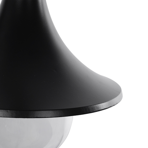 GLOBOSTAR® ANNIEL 01123 Vintage Φωτιστικό Τοίχου - Απλίκα με Ντουί 1 x E27 AC 220-240V IP20 - Μαύρο - Μ27 x Π40 x Υ56cm