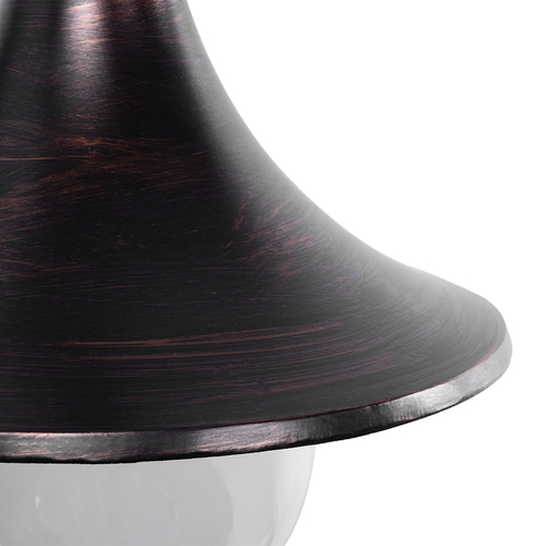 GLOBOSTAR® ANNIEL 01124 Vintage Φωτιστικό Τοίχου - Απλίκα με Ντουί 1 x E27 AC 220-240V IP20 - Χάλκινο - Μ27 x Π40 x Υ56cm