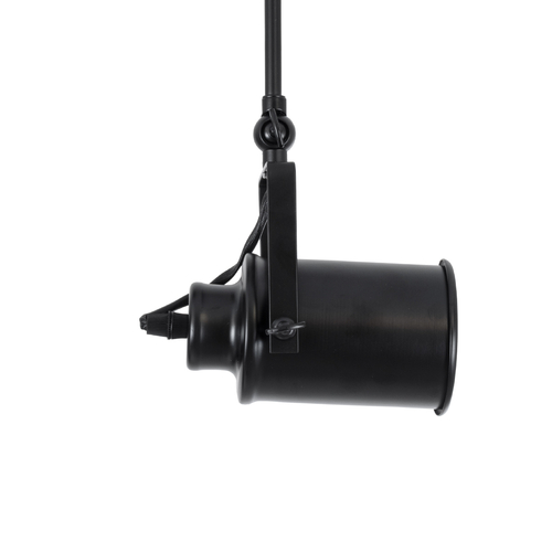 GLOBOSTAR® HOLLYWOOD 01154 Vintage Φωτιστικό Οροφής με Ντουί 2 x E27 AC 220-240V IP20 - Μαύρο - Μ45 x Π15 x Υ40cm