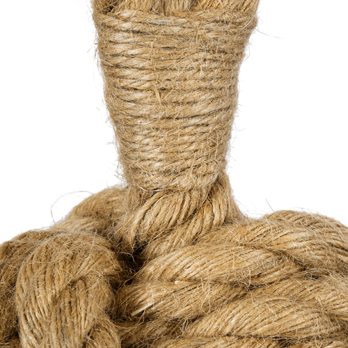 GLOBOSTAR® MONKEYFIST 01162 Vintage Επιτραπέζιο Φωτιστικό Πορτατίφ με Ντουί 1 x E27 AC 220-240V IP20 - Μπεζ - Μ27 x Π27 x Υ58cm