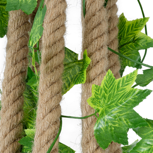 GLOBOSTAR® HELLET 01193 Vintage Κρεμαστό Φωτιστικό Οροφής με Ντουί 6 x E27 AC 220-240V IP20 - Μαύρο & Πράσινο - Μ72 x Π72 x Υ80cm