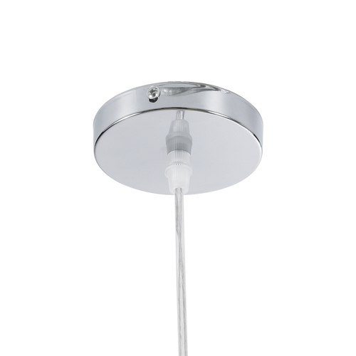 GLOBOSTAR® BAHAMAS 01203 Boho Κρεμαστό Φωτιστικό Οροφής με Ντουί 1 x E27 AC 220-240V IP20 - Μπεζ - Μ45 x Π45 x Υ47cm