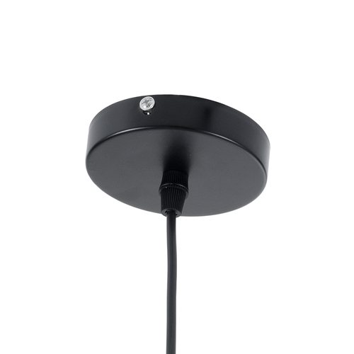 GLOBOSTAR® FERCLA 01224 Μοντέρνο Κρεμαστό Φωτιστικό Οροφής με Ντουί 1 x E27 AC 220-240V IP20 - Χάλκινο & Λευκό - Μ27 x Π27 x Υ25cm