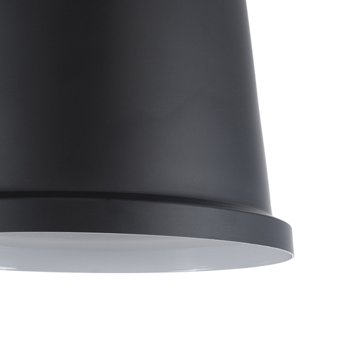 GLOBOSTAR® NUNZIATA 01236 Vintage Κρεμαστό Φωτιστικό Οροφής με Ντουί 1 x E27 AC 220-240V IP20 - Μαύρο & Χρυσό - Μ26 x Π26 x Υ40cm