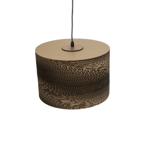 GLOBOSTAR® SANTORINI 01290 Boho Κρεμαστό Φωτιστικό Οροφής με Ντουί 1 x E27 AC 220-240V IP20 - Καφέ - Μ30 x Π30 x Y20cm