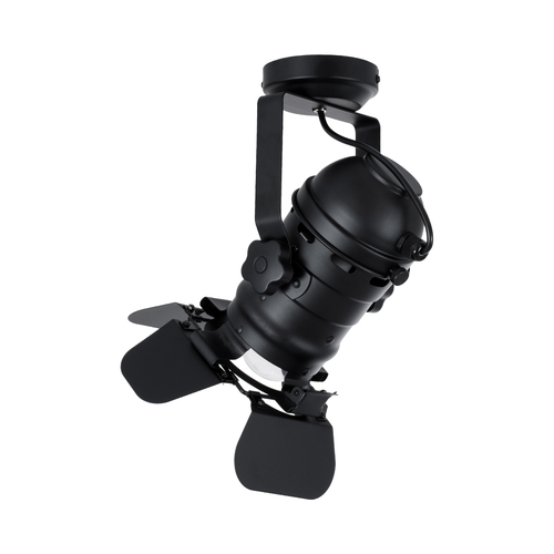 GLOBOSTAR® DETROIT 01372 Vintage Φωτιστικό Οροφής με Ντουί 1 x E27 AC 220-240V IP20 - Μαύρο - Μ26 x Π26 x Υ37cm