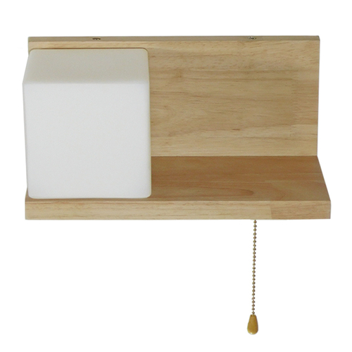 GLOBOSTAR® AMITY 01365 Μοντέρνο Φωτιστικό Τοίχου - Απλίκα με Ντουί 1 x E27 AC 220-240V IP20 - Μπεζ & Λευκό - Μ30 x Π14.5 x Υ15cm