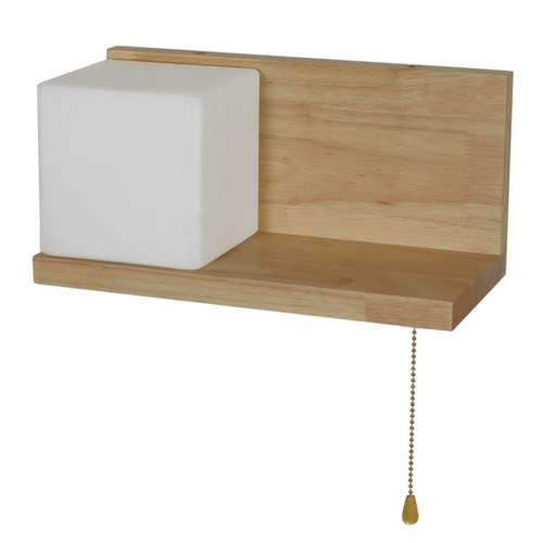 GLOBOSTAR® AMITY 01365 Μοντέρνο Φωτιστικό Τοίχου - Απλίκα με Ντουί 1 x E27 AC 220-240V IP20 - Μπεζ & Λευκό - Μ30 x Π14.5 x Υ15cm