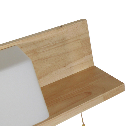 GLOBOSTAR® AMITY 01365 Μοντέρνο Φωτιστικό Τοίχου - Απλίκα με Ντουί 1 x E27 AC 220-240V IP20 - Μπεζ & Λευκό - Μ30 x Π14.5 x Υ15cm