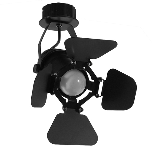 GLOBOSTAR® BROADWAY 01371 Vintage Φωτιστικό Οροφής με Ντουί 1 x E27 AC 220-240V IP20 - Μαύρο - Μ20 x Π20 x Υ27.5cm