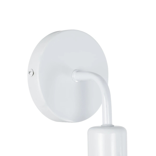 GLOBOSTAR® DON 01397 Vintage Φωτιστικό Τοίχου - Απλίκα με Ντουί 1 x E27 AC 220-240V IP20 - Λευκό - Μ10 x Π7 x Υ16cm