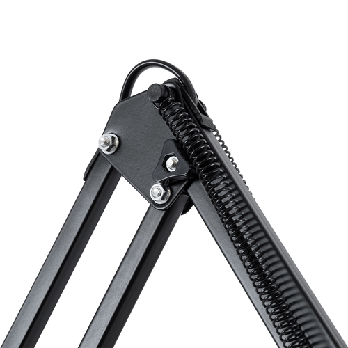 GLOBOSTAR® AUDREY 01468 Vintage Επιδαπέδιο Φωτιστικό με Ντουί 1 x E27 AC 220-240V IP20 - Μαύρο - Μ15 x Π15 x Υ190cm