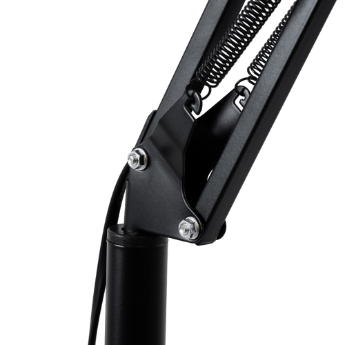 GLOBOSTAR® AUDREY 01468 Vintage Επιδαπέδιο Φωτιστικό με Ντουί 1 x E27 AC 220-240V IP20 - Μαύρο - Μ15 x Π15 x Υ190cm