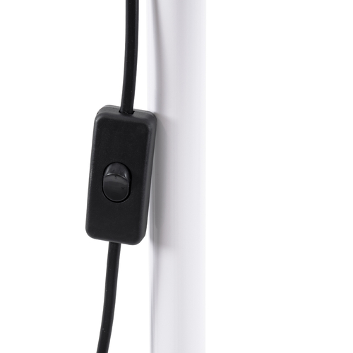 GLOBOSTAR® AUDREY 01471 Vintage Επιδαπέδιο Φωτιστικό με Ντουί 1 x E27 AC 220-240V IP20 - Λευκό - Μ15 x Π15 x Υ190cm