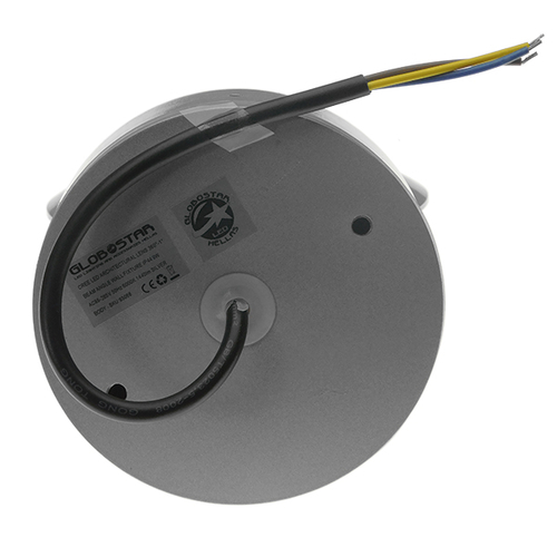 GLOBOSTAR® SEPTUM 93066 Μοντέρνο Φωτιστικό Τοίχου - Απλίκα LED 9W 1440lm 1° AC 220-240V IP44 Ψυχρό Λευκό 6000K - CREE XPE Chip & TÜV SÜD Driver - Γκρι Ανθρακί Ματ - Μ12 x Π11 x Υ17cm - 5 Χρόνια Εγγύηση