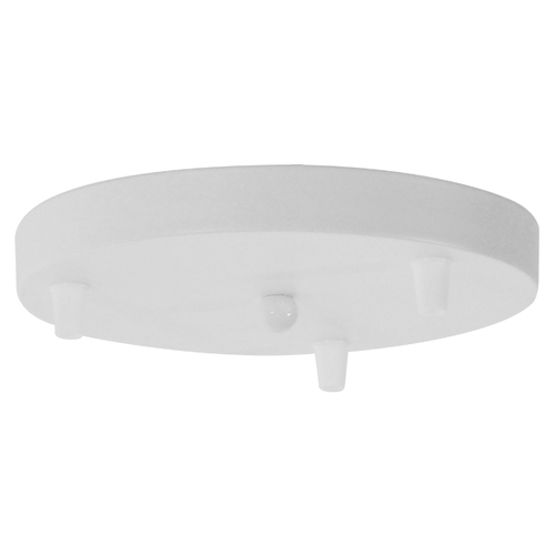 GLOBOSTAR® JASPER 01376 Μοντέρνό Κρεμαστό Φωτιστικό Οροφής με Ντουί 3 x E27 AC 220-240V IP20 - Λευκό - Μ75 x Π75 x Υ22cm - Σετ 3 Τεμαχίων