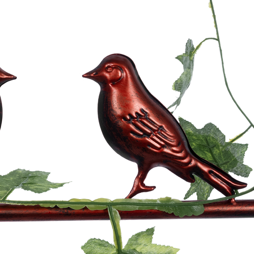 GLOBOSTAR® NEST 01642 Vintage Κρεμαστό Φωτιστικό Οροφής με Ντουί 1 x E27 AC 220-240V IP20 - Χάλκινο & Πράσινο - Μ48 x Π38 x Y40cm