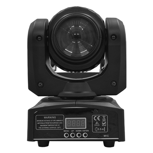 Επαγγελματική Κινούμενη Ρομποτική Διπλή Κεφαλή Beam CREE LED 10W & SPOT 4x10W 230V DMX512 RGBW GloboStar 51136