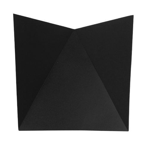 GLOBOSTAR® STEALTH 96506 Μοντέρνο Φωτιστικό Τοίχου - Απλίκα LED 10W 1200lm 60° AC 220-240V Αδιάβροχο IP65 Ψυχρό Λευκό 6000K - Bridgelux COB Chip & TÜV SÜD Driver - Μαύρο Ματ - Μ17 x Π7.5 x Υ17cm - 5 Χρόνια Εγγύηση