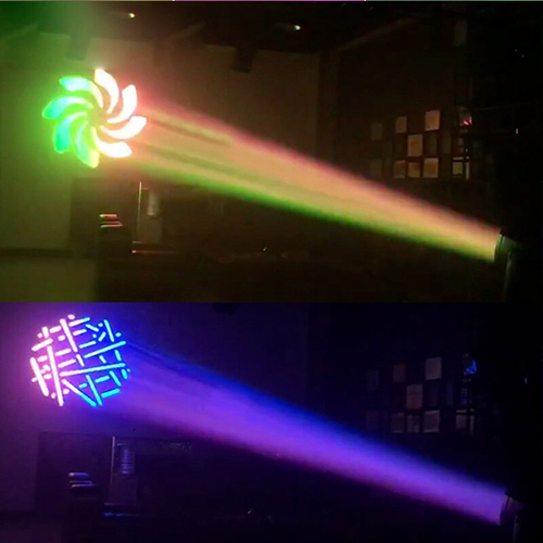 Κινούμενη Ρομποτική Κεφαλή Cyclop PRO 4in1 BEAM - WASH - SPOT - ZOOM 7°-21° 1*200 Watt White 7500K OSRAM LED RGBW 230V DMX512 GloboStar 51154