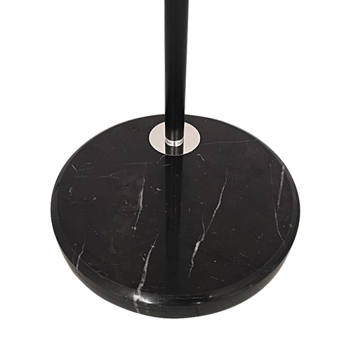 GLOBOSTAR® IMPERIAL 01587 Μοντέρνο Επιδαπέδιο Φωτιστικό με Ντουί 1 x E27 AC 220-240V IP20 - Μαύρο - Μ38 x Π38 x Υ172cm