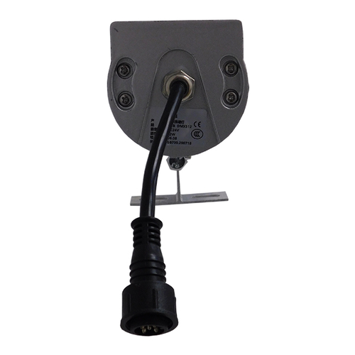 GLOBOSTAR® WASHER-MOZA 05121 Μπάρα Φωτισμού Wall Washer LED 72W 7200lm 10-30° DC 24V Αδιάβροχο IP66 RGB Dimmable - Γκρι Ανθρακί - Μ100 x Π7.4 x Υ7cm - 3 Χρόνια Εγγύηση