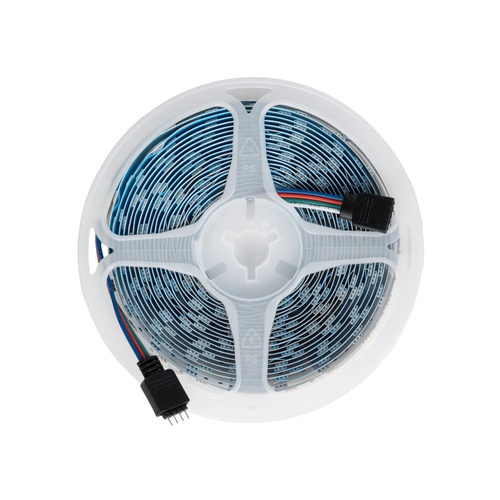 GLOBOSTAR® CHROMAWAVE 70411 Σετ Ταινίας με IR Ασύρματο Χειριστήριο & Τροφοδοτικό LED 36W/5m 2880lm/5m 120° AC 220-240V IP20 150 x SMD5050 Chip/5m Πολύχρωμο RGB Dimmable - Μ500 x Π1 x Υ0.2cm - Ρολό 5 Μέτρων - 2 Χρόνια Εγγύηση