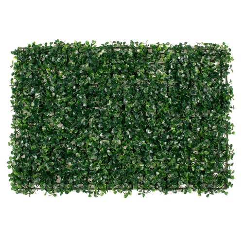 GLOBOSTAR® BUXUS 78415 Τεχνητό Πάνελ Φυλλωσιάς / Κάθετος Κήπος Πυξάρι - Πράσινο - Μ60 x Π4 x Υ40cm