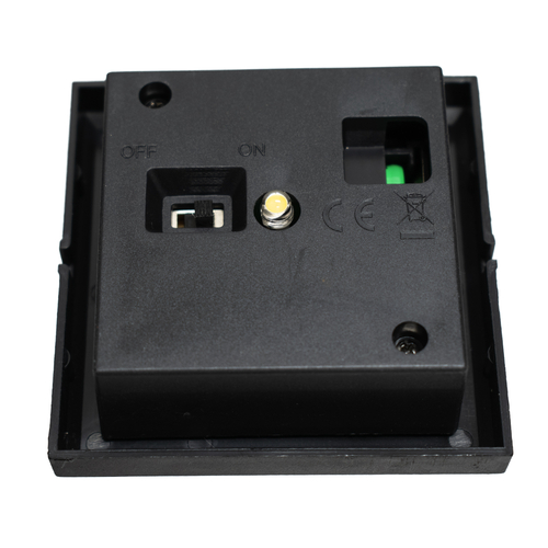 GLOBOSTAR® LANTERNIA 71506 Διακοσμητικό Φαναράκι LED 1W 50lm 180° DC 5V με Φωτοβολταϊκό Panel 5V 0.1W & Επαναφορτιζόμενη Μπαταρία Li-ion 3.2V 120mAh Αδιάβροχο IP65 Θερμό Λευκό 2700K - Μ9 x Π9 x Υ12.5cm - 1 Χρόνο Εγγύηση