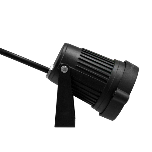 GLOBOSTAR® TREECOBO 75585 Φωτιστικό Σποτ για Φυτά - Δέντρα με Βάση Κήπου / Καρφωτό LED 10W 800lm 35° DC 12V Αδιάβροχο IP67 Κόκκινο Dimmable - Bridgelux COB Chip - Μαύρο - Μ6 x Π6 x Υ12.5cm - 2 Χρόνια Εγγύηση