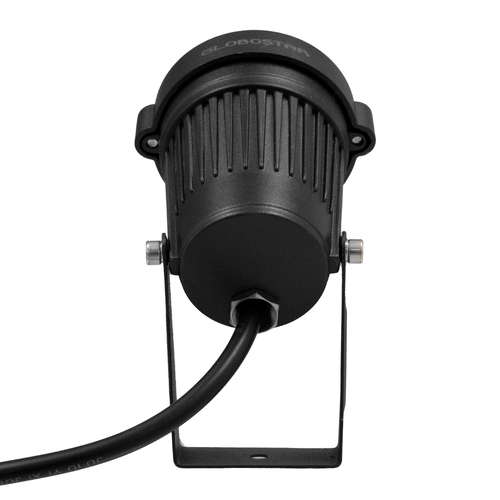 GLOBOSTAR® TREECOBO 75587 Φωτιστικό Σποτ για Φυτά - Δέντρα με Βάση Κήπου / Καρφωτό LED 10W 800lm 35° DC 12-24V Αδιάβροχο IP67 Μπλε Dimmable - Bridgelux COB Chip - Μαύρο - Μ6 x Π6 x Υ12.5cm - 2 Χρόνια Εγγύηση