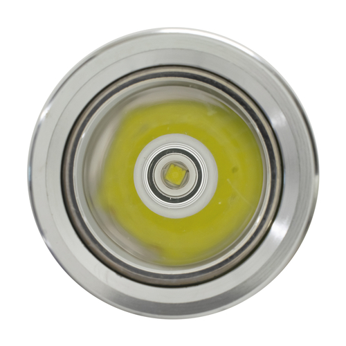 GloboStar® 79031 EXTREME Αδιάβροχος Φορητός Επαναφορτιζόμενος Φακός LED CREE XHP50 20W 2000lm & 1 x Μπαταρία 26650 2500mAh Li-ion IP68 Ψυχρό Λευκό 6000K