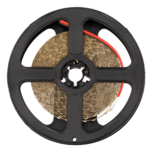 GLOBOSTAR® LUXA 70230 Ταινία LED 8W/m 1040lm/m 120° DC 24V IP20 120 x SMD2835 Chip/m Ψυχρό Λευκό 6000K Dimmable - Μ500 x Π0.8 x Υ0.2cm - Ρολό 5 Μέτρων - 5 Χρόνια Εγγύηση