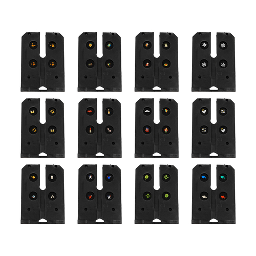 GloboStar® 75599 Προβολάκι Κήπου Καρφωτό - Δαπέδου Epistar LED 6W 300lm 60° AC 230V Αδιάβροχο IP44 RGB με 12 Διαφορετικά Σχέδια Φωτισμού