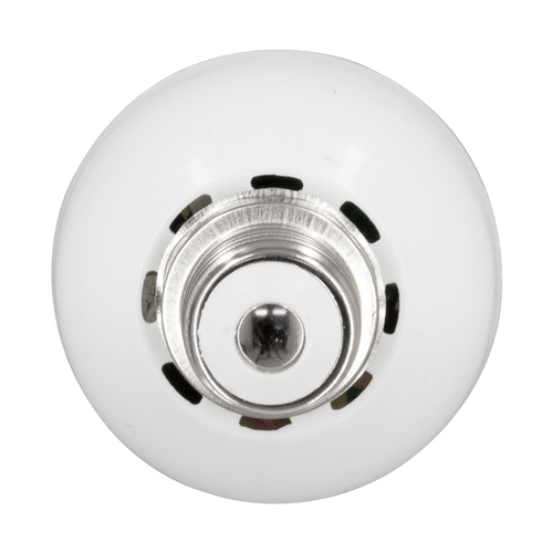 GLOBOSTAR® CANDLE 76074 Λάμπα Κεράκι E14 C37 LED 5W 250lm 260° AC 220-240V IP20 Πορτοκαλί 2200K με Εφέ Φλόγας - Λευκό Γαλακτερό - Μ3.7 x Π3.7 x Υ10.4cm - 2 Χρόνια Εγγύηση